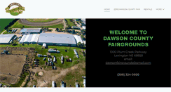 Desktop Screenshot of dawsoncountyfair.com